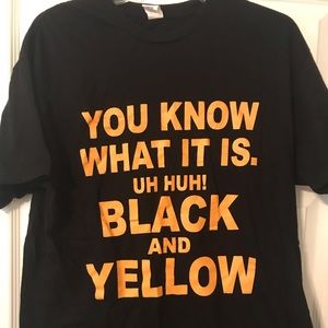 Pittsburgh Black and Yellow T-shirt